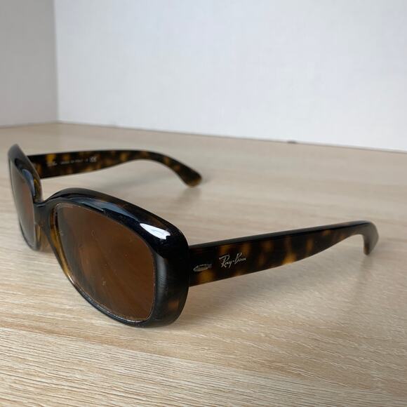 Ray-Ban JACKIE OHH RB4101 710 Cat Eye Tortoise Shell Italy FRAMES ONLY - Picture 3 of 8